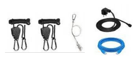 Package contents for mounting